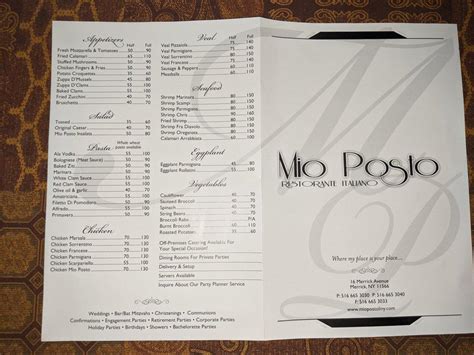 mio bistro|Mio Posto 